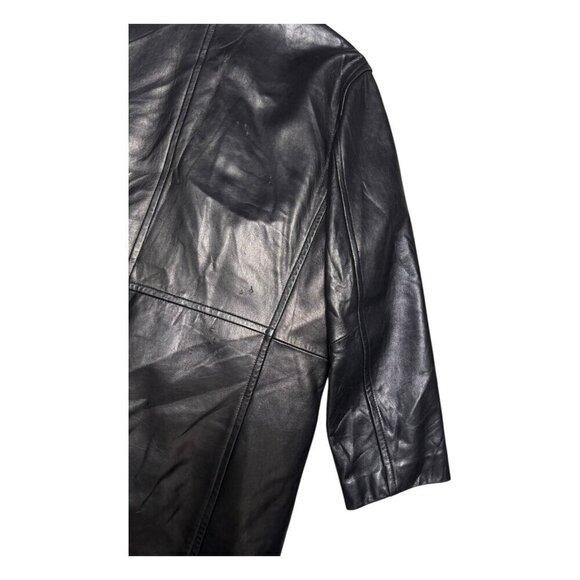 BERNARDO GENUINE LEATHER Designer Business Casual Winter Coat Jacket Mens Large - Picture 10 of 10